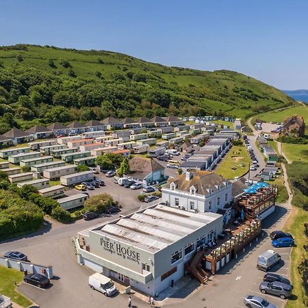 Deluxe Lundy View Villa With Sea Views Westward Ho!  Luaran gambar