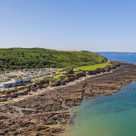 Deluxe Lundy View Villa With Sea Views Westward Ho!  Luaran gambar