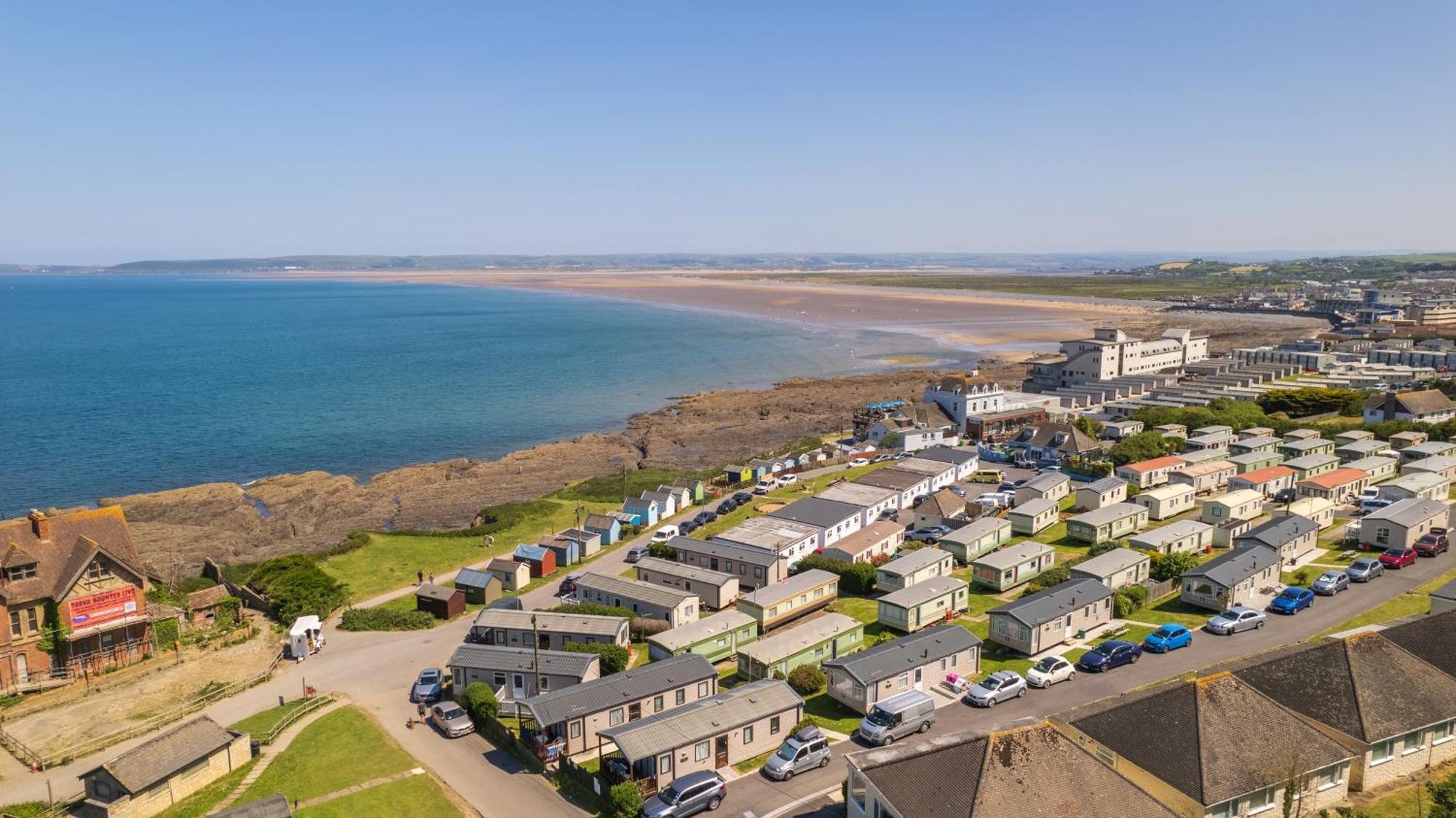 Deluxe Lundy View Villa With Sea Views Westward Ho!  Luaran gambar