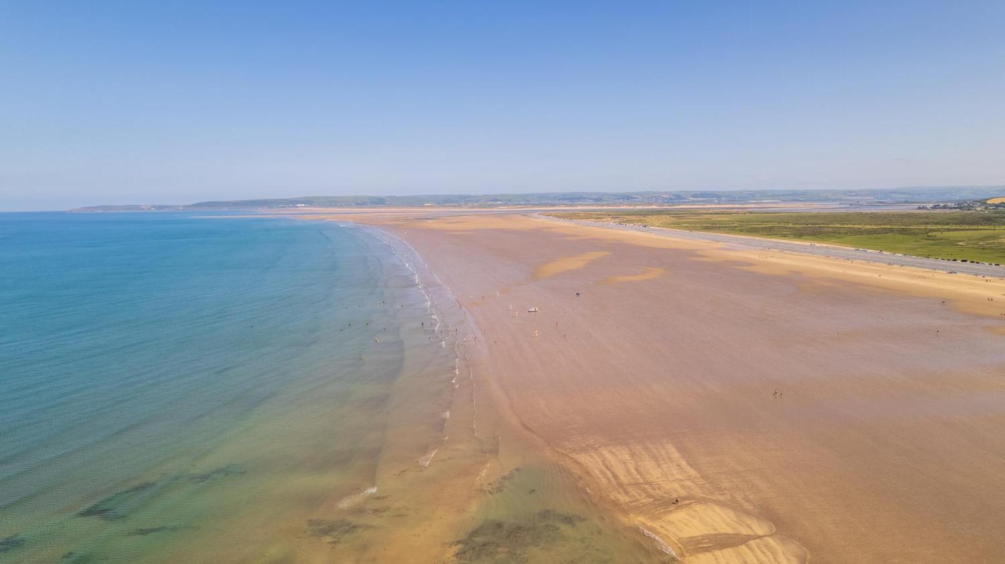 Deluxe Lundy View Villa With Sea Views Westward Ho!  Luaran gambar