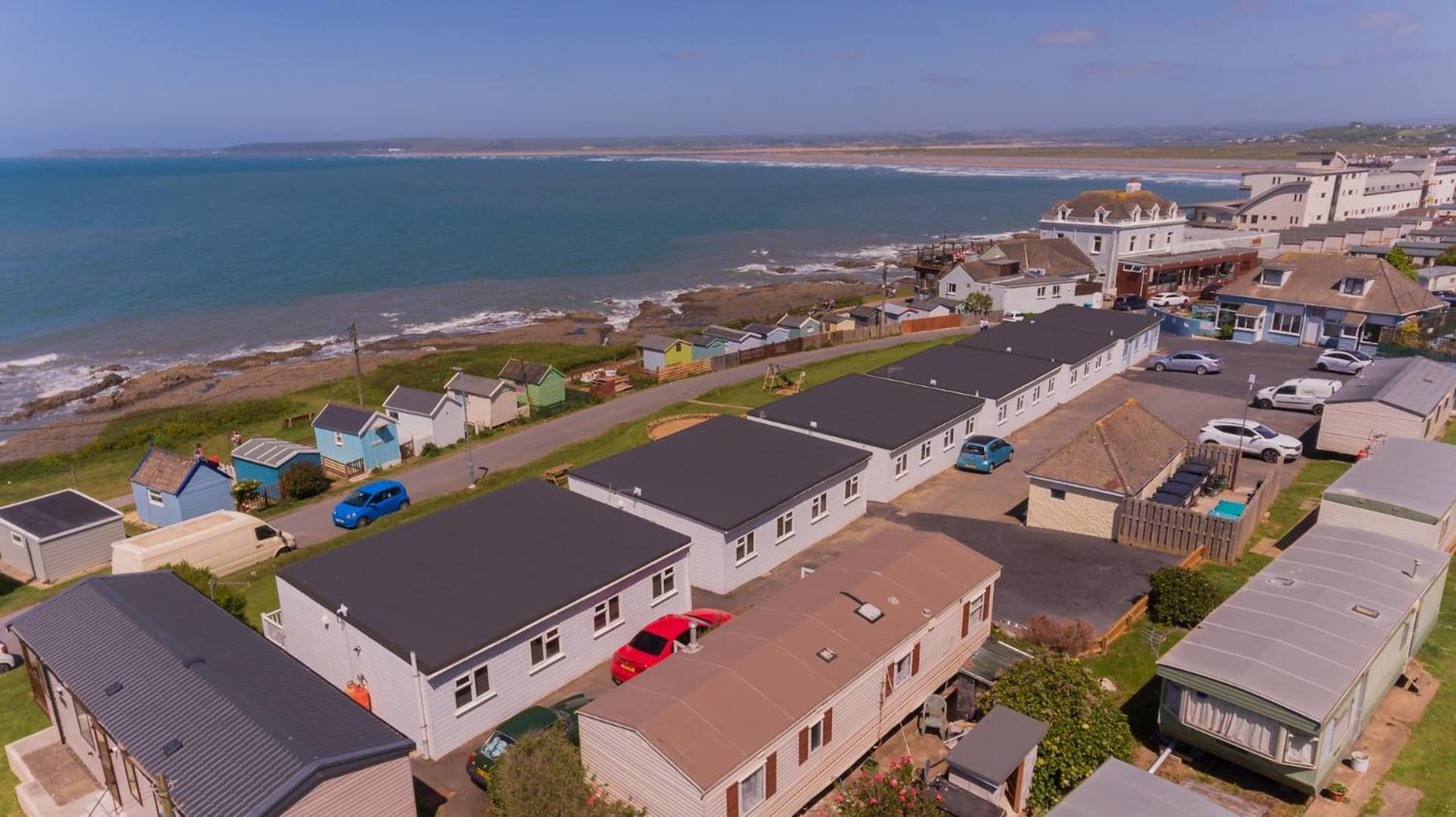 Deluxe Lundy View Villa With Sea Views Westward Ho!  Luaran gambar